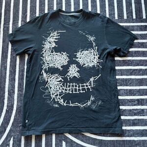 Marc-ecko Grunge Skull Nail Graphic Tee
